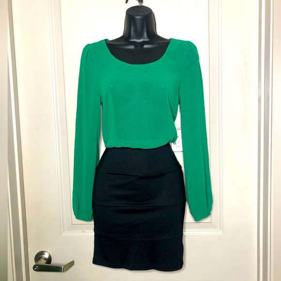 Lucky Green Boss Lady Dress - Picture 5 of 8